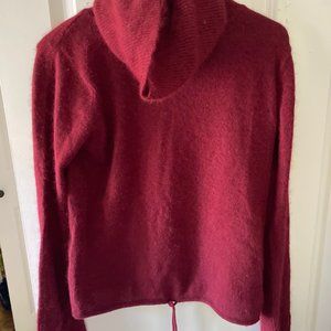 Free People Red Slouchy Turtleneck Size M